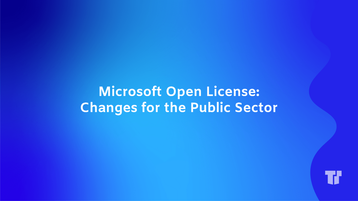 Microsoft Open License: Changes for the Public Sector cover image