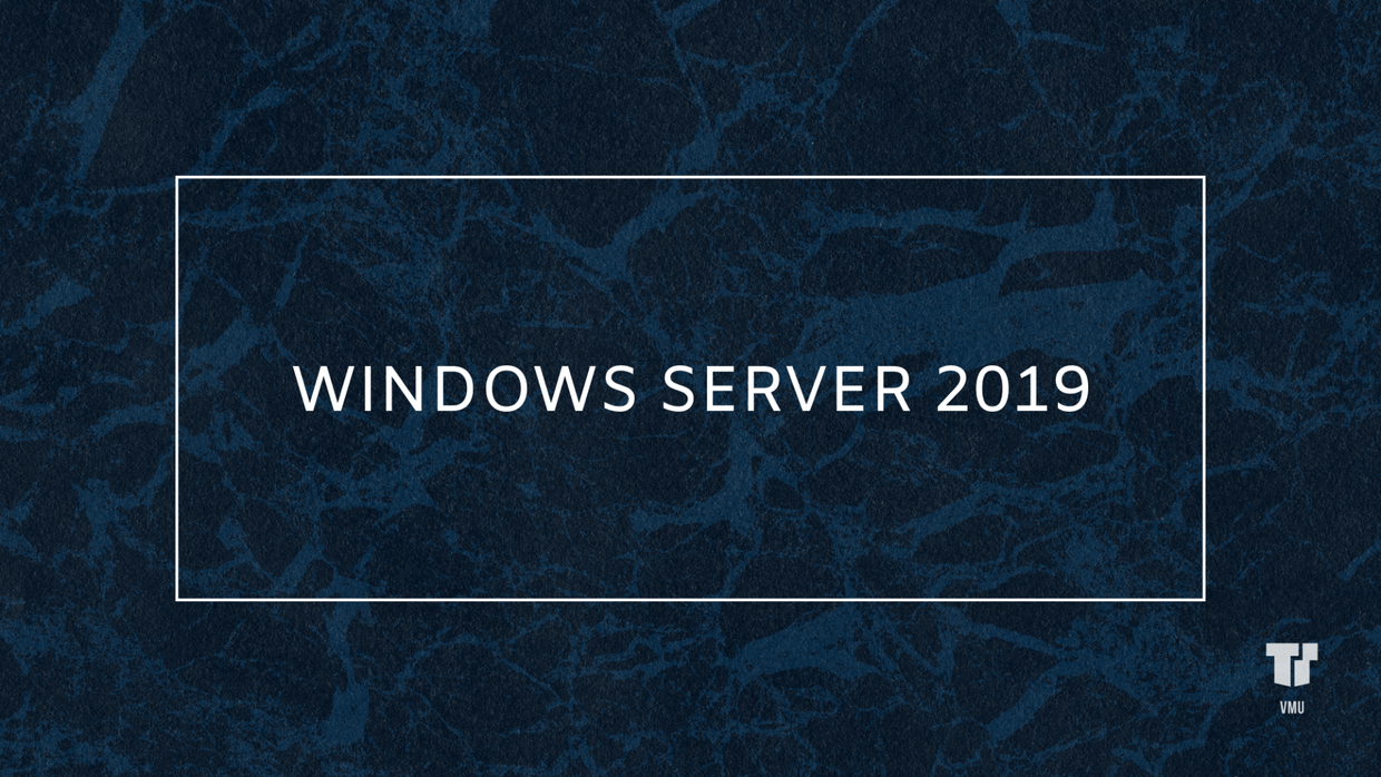 Windows Server 2019 cover image